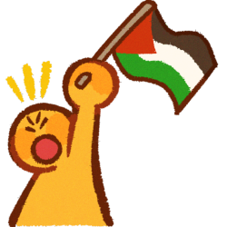 a person holding a Palestinian flag on up in the air and shouting.